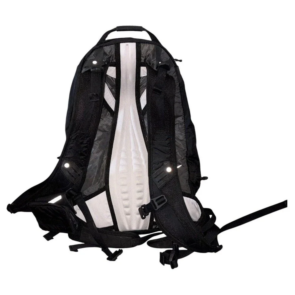 Nike Cheyenne Vapor Running Backpack Aerospan Black Rain Cover Hiking Camping